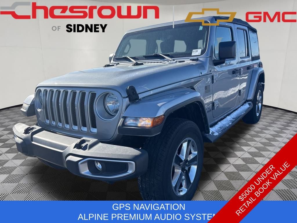 Used 2018 Jeep Wrangler Unlimited Sahara image 1
