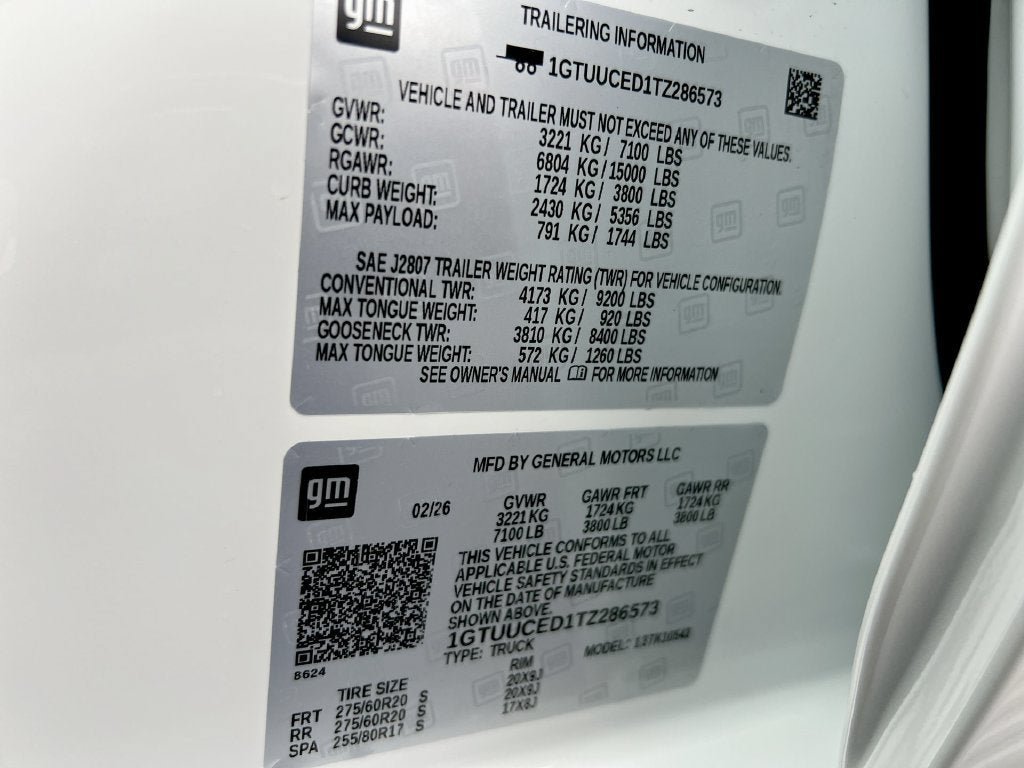 New 2026 GMC Sierra 1500 Elevation AWD/4WD image 27