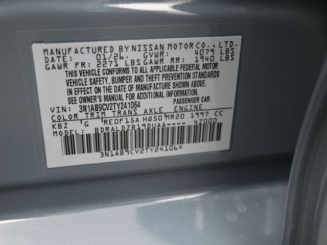 New 2026 Nissan Sentra SV w/ Floor Mat Package image 20
