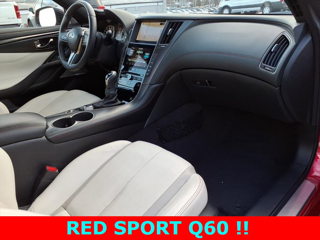 Used 2022 INFINITI Q60 Red Sport 400 w/ Proactive Package image 9