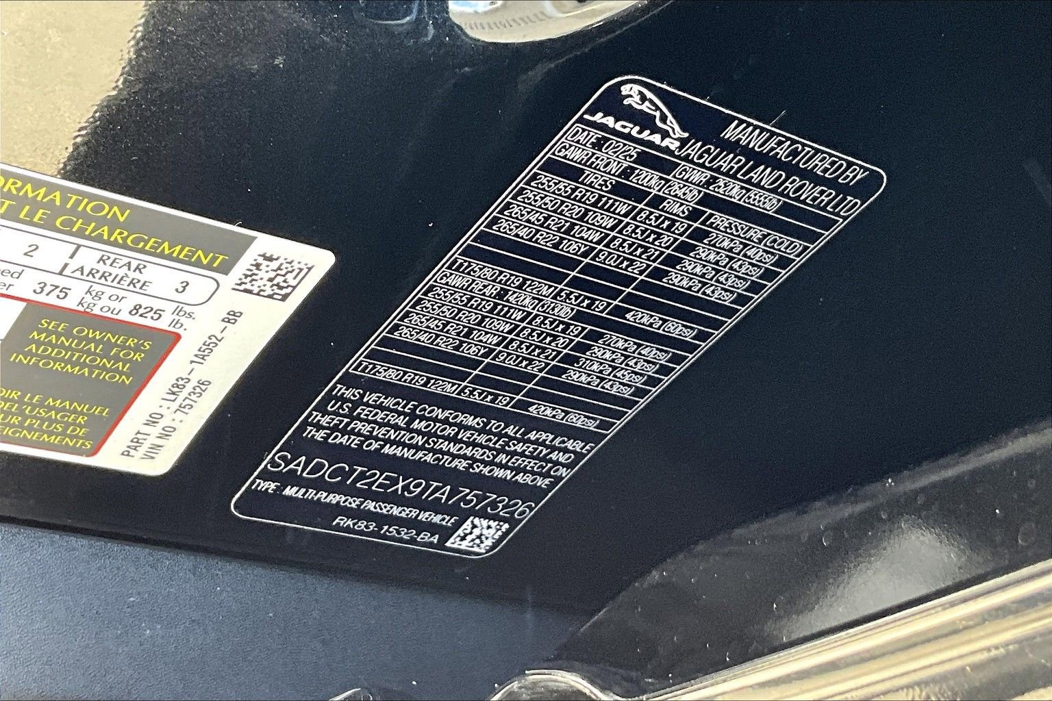 New 2026 Jaguar F-PACE R-Dynamic S image 13