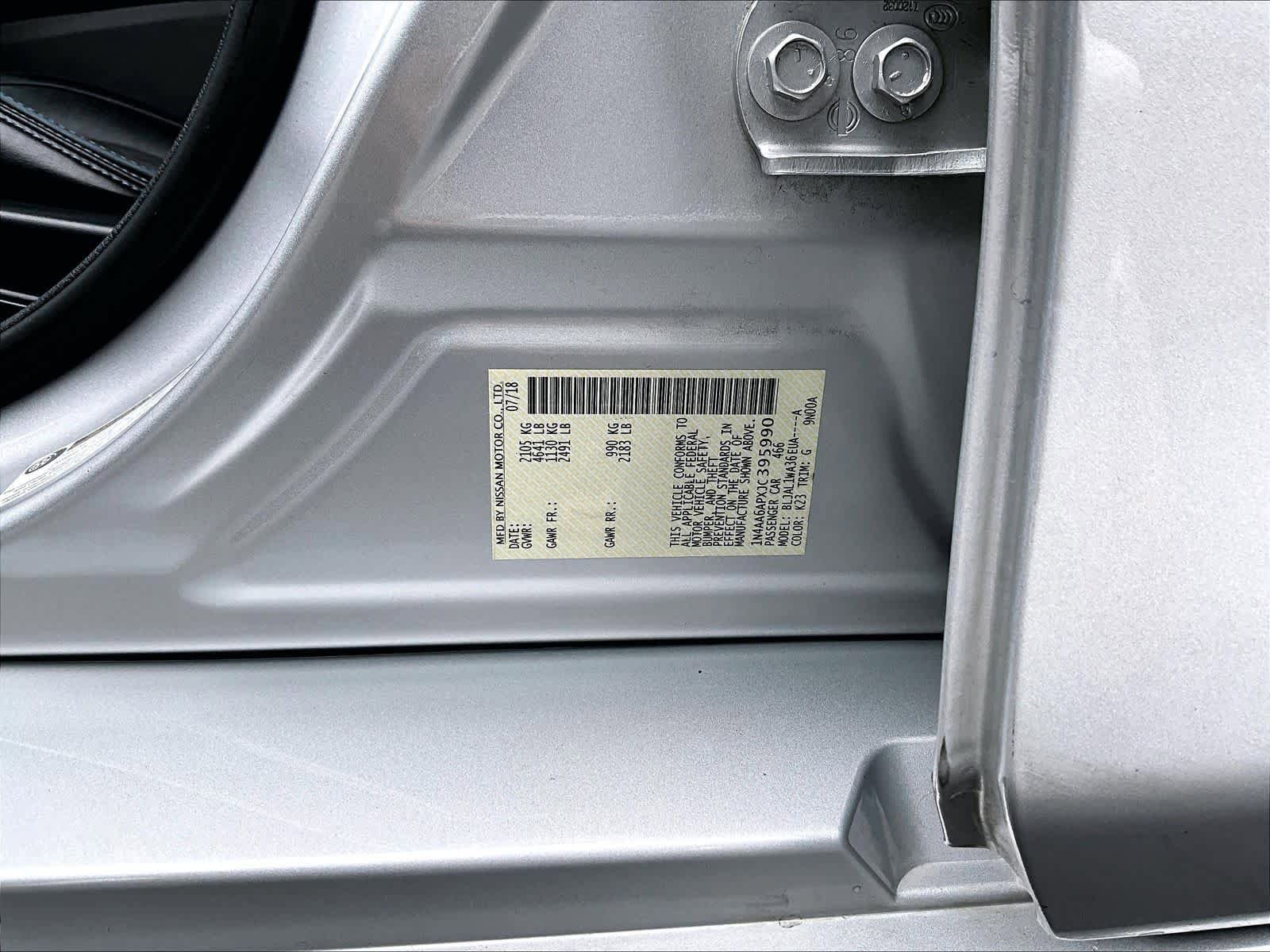Used 2018 Nissan Maxima SR FWD image 35
