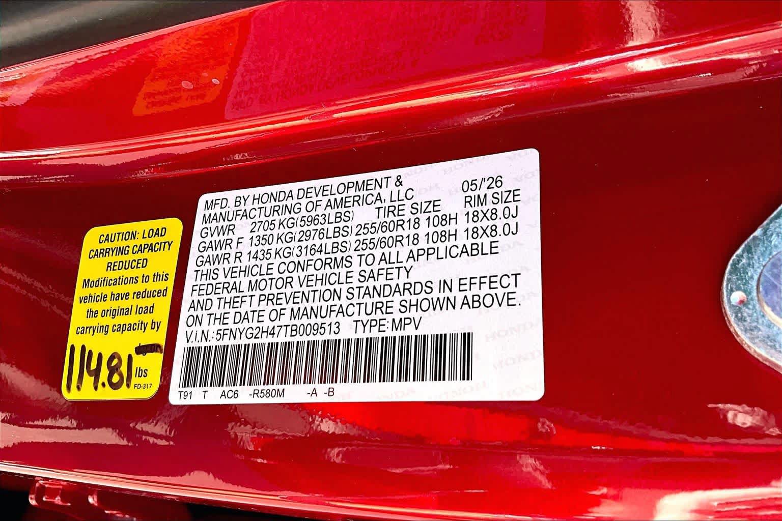 New 2026 Honda Pilot EX-L image 21
