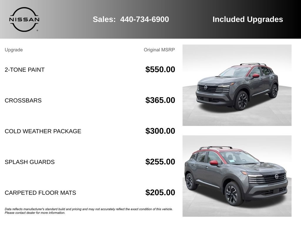 New 2026 Nissan Kicks SV w/ Cold Weather Package AWD/4WD image 7