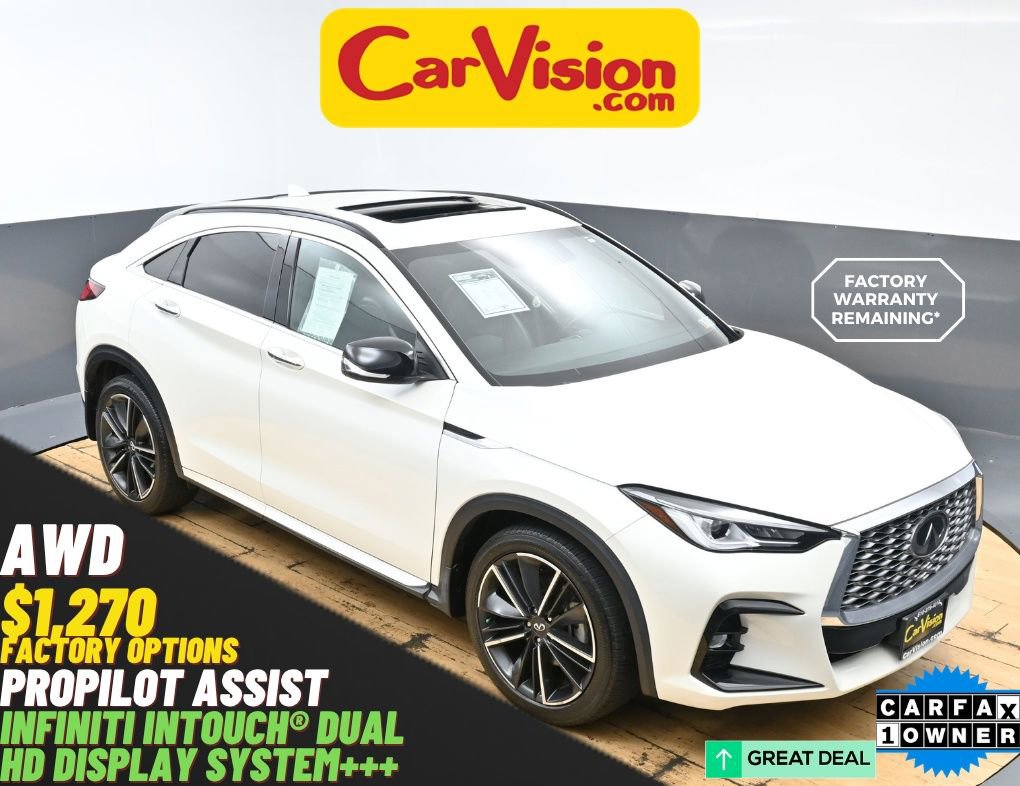 Used 2023 INFINITI QX55 Luxe w/ Cargo Package AWD/4WD image 1
