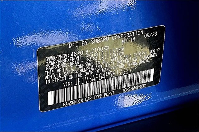 Used 2023 Subaru WRX Premium image 35