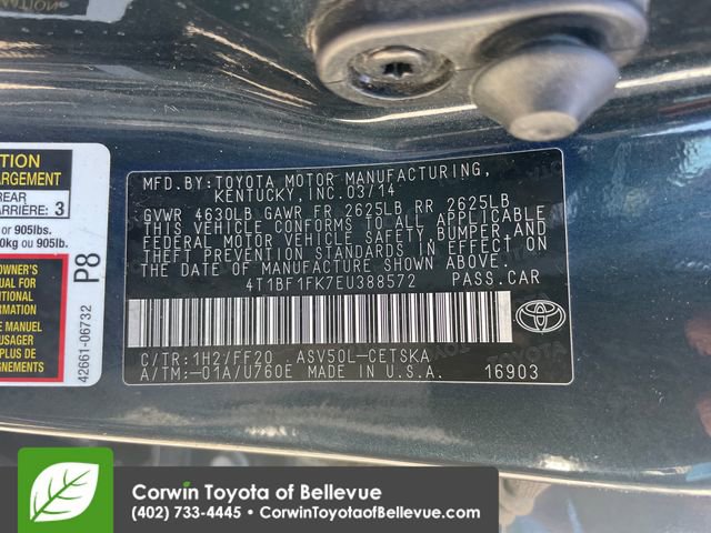 Used 2014 Toyota Camry SE FWD image 23