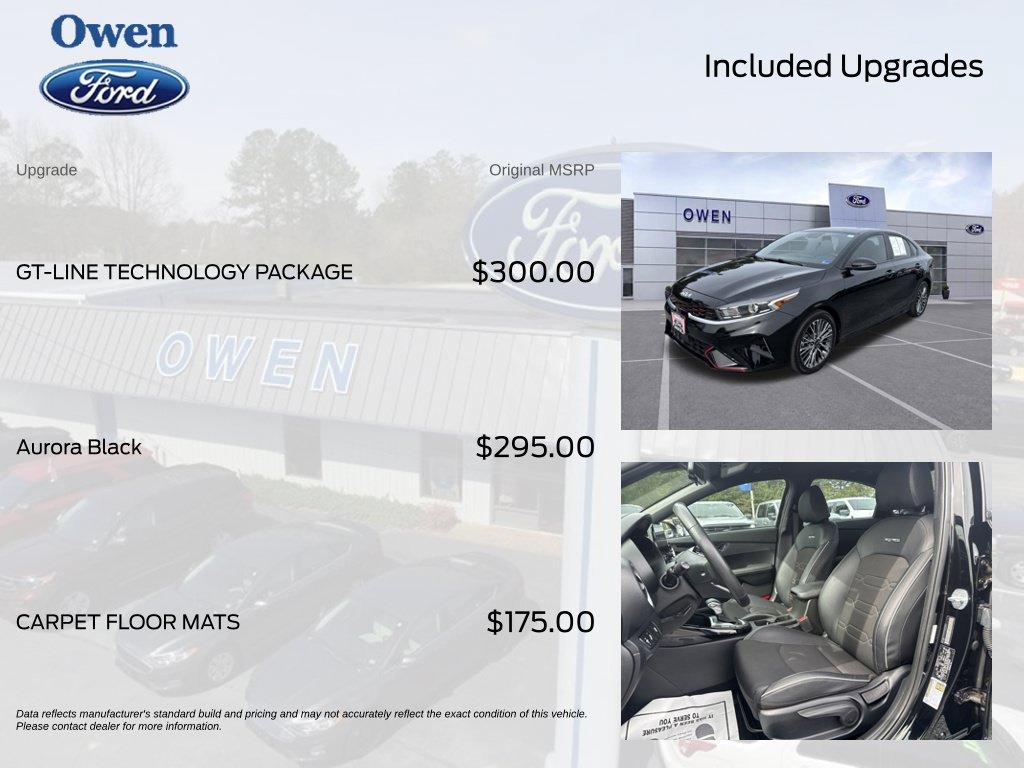 Used 2023 Kia Forte GT-Line w/ GT-Line Technology Package FWD image 4