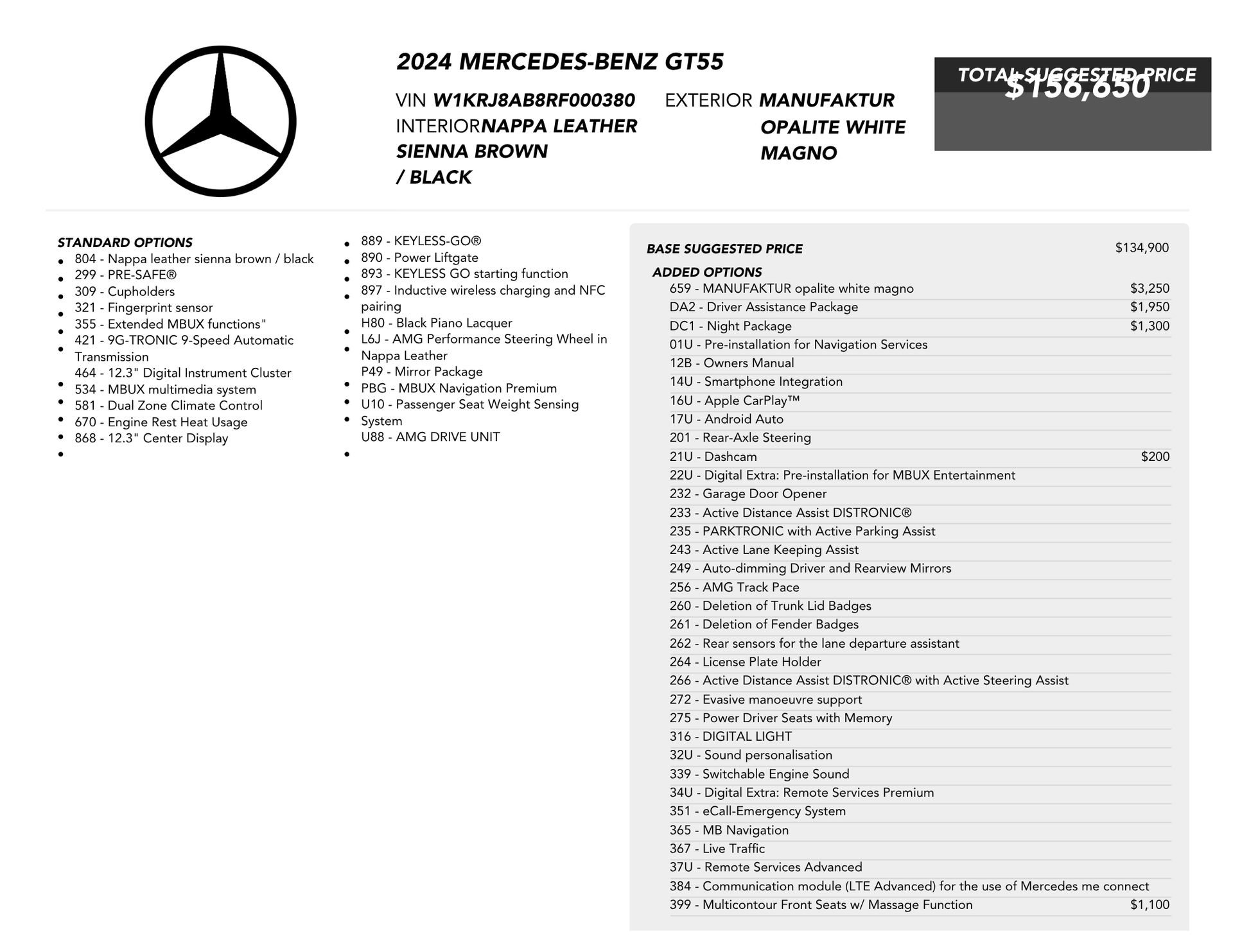Used 2024 Mercedes-Benz AMG GT 55 image 73