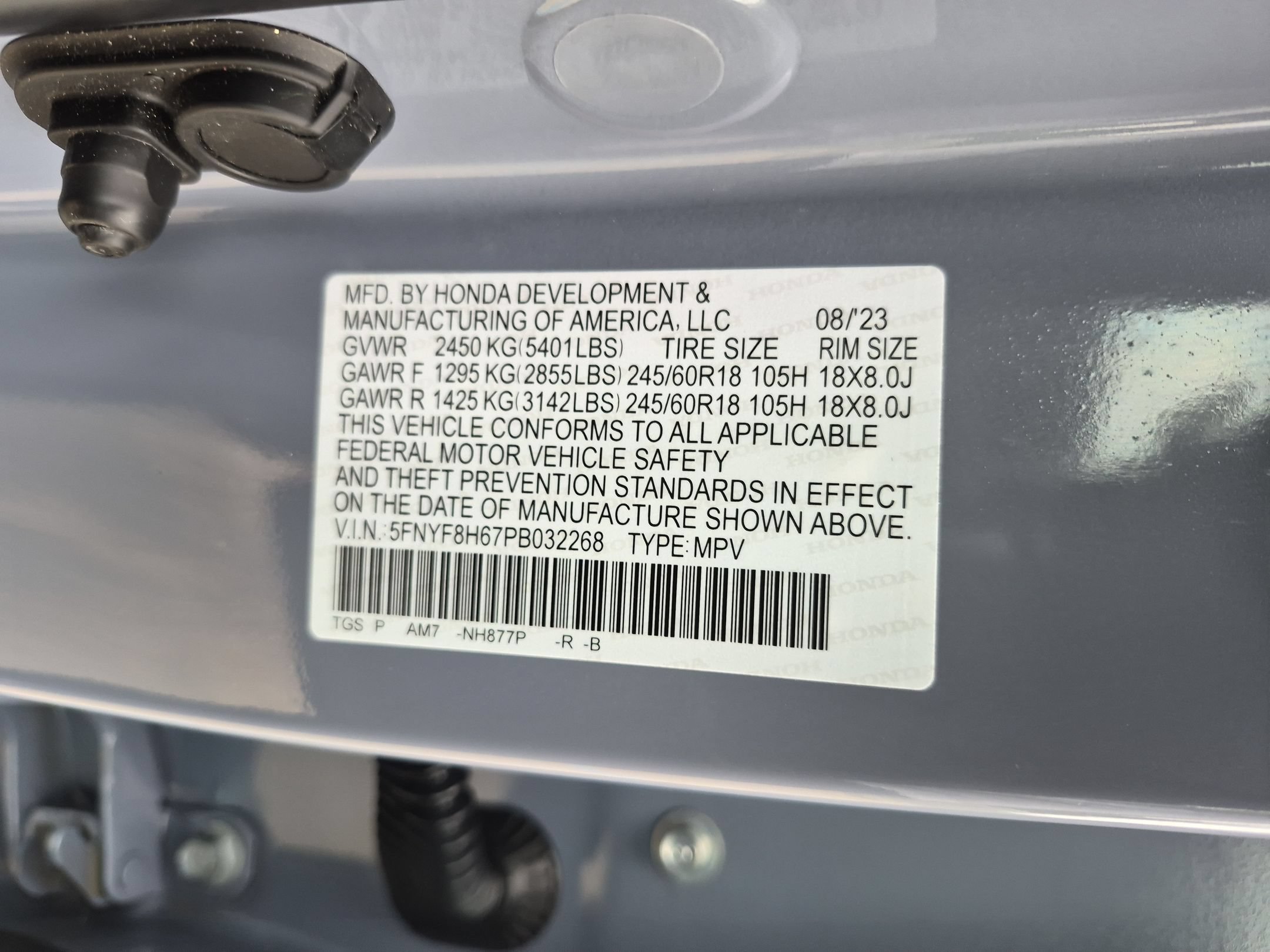 Certified 2023 Honda Passport TrailSport image 36