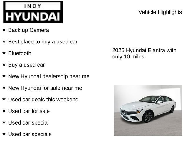 New 2026 Hyundai Elantra Limited image 7