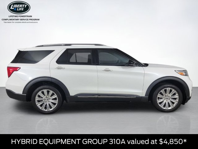 Certified 2021 Ford Explorer Limited w/ Hybrid Equipment Group 310A AWD/4WD image 2