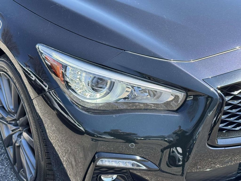 Used 2023 INFINITI Q50 Red Sport 400 w/ Black Opal Edition image 8