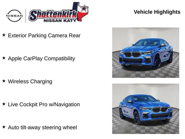 Used 2020 BMW X6 M50i AWD/4WD image 19