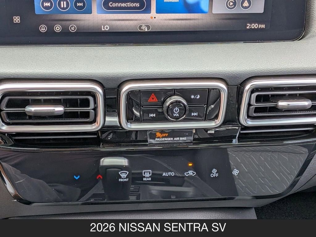 New 2026 Nissan Sentra SV w/ Floor Mat Package FWD image 22