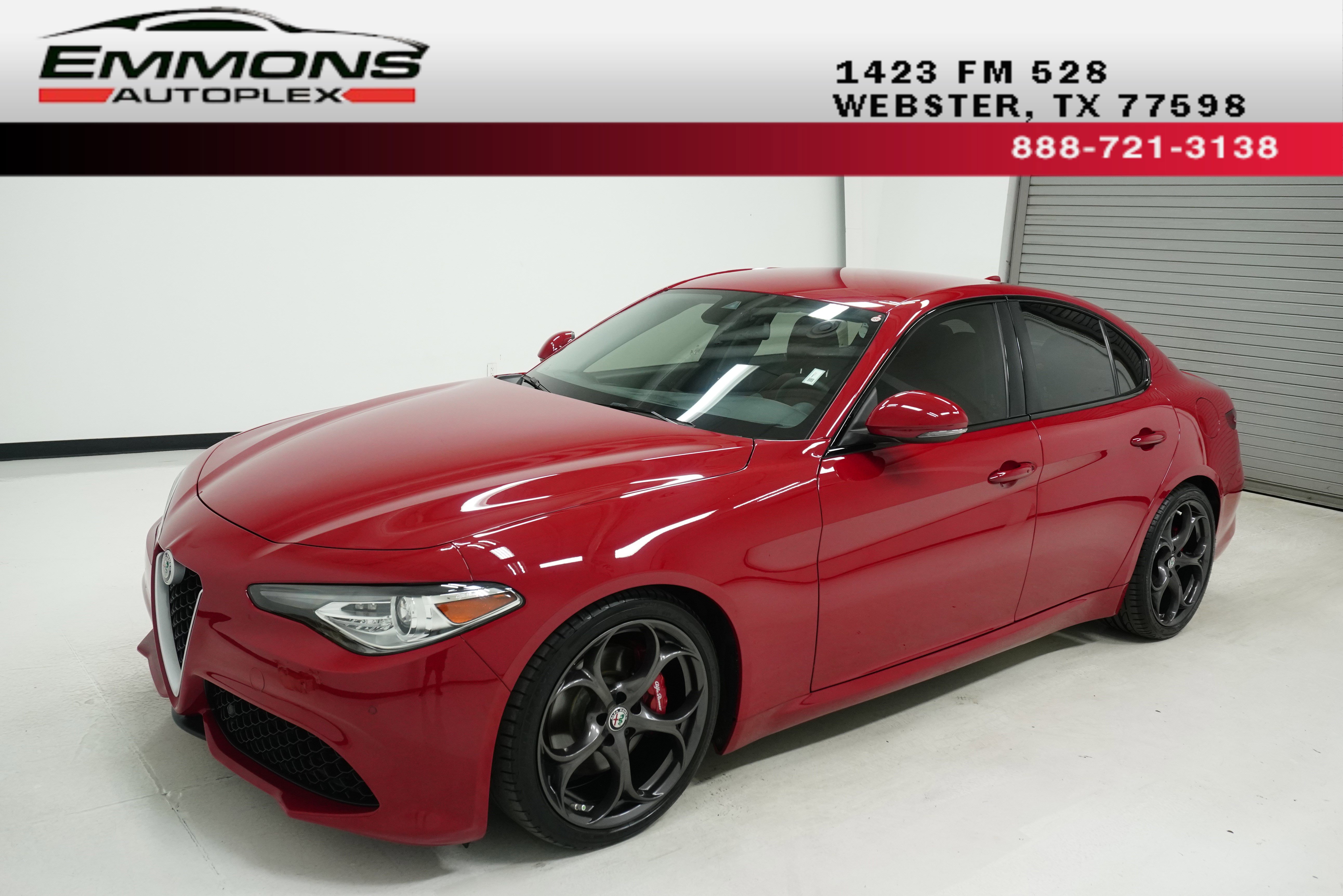 Used 2018 Alfa Romeo Giulia Ti Sport w/ Quick Order Package 22U Sport