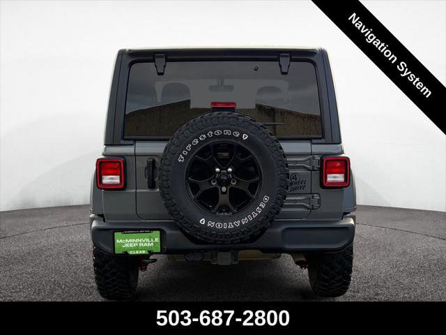Certified 2022 Jeep Wrangler Sport AWD/4WD image 4