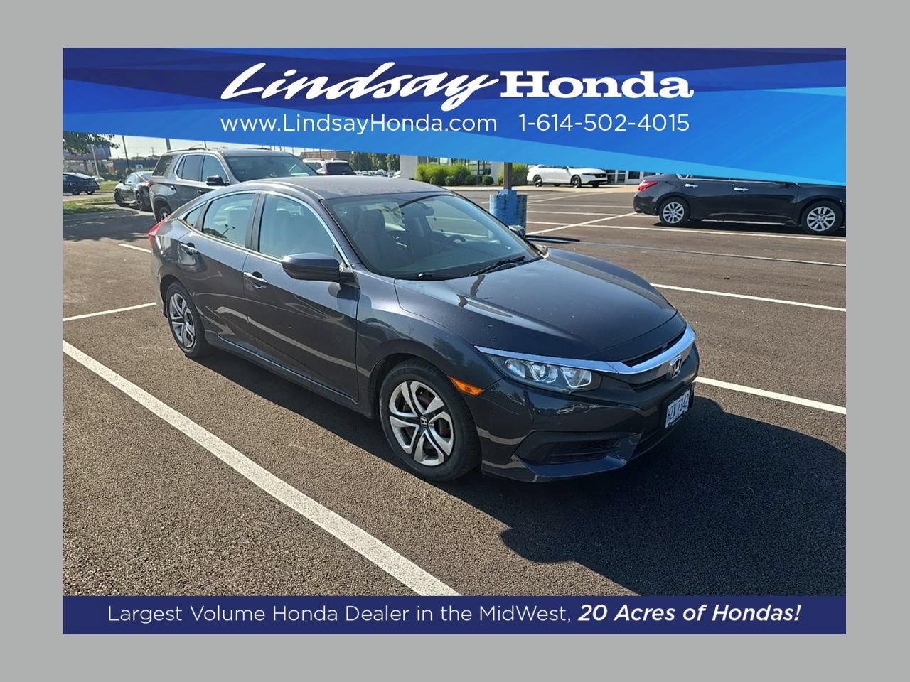 Used 2017 Honda Civic LX image 1