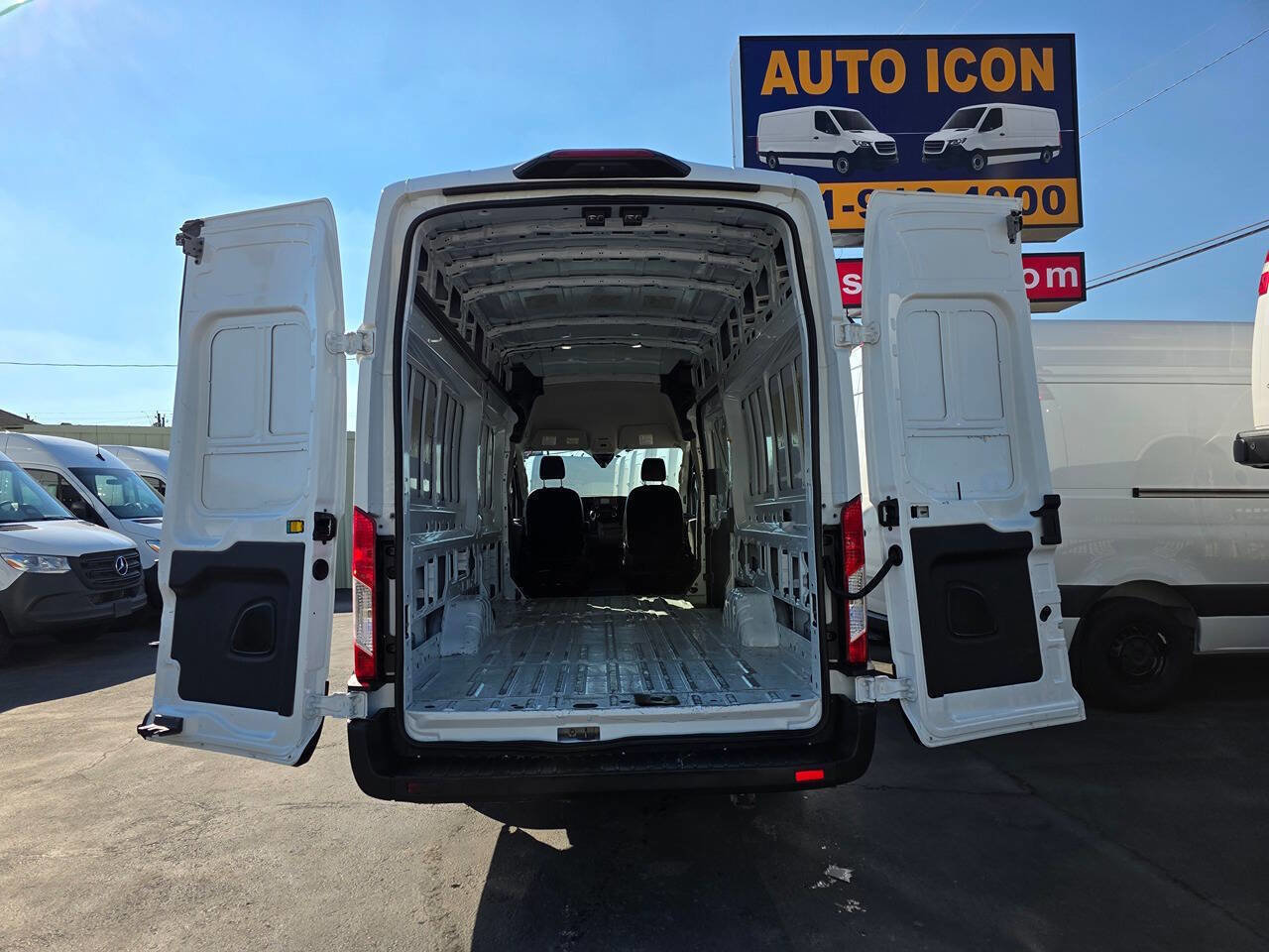 Used 2023 Ford Transit 250 148 High Roof Extended AWD image 12