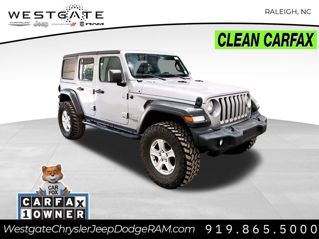 Used 2019 Jeep Wrangler Unlimited Sport S