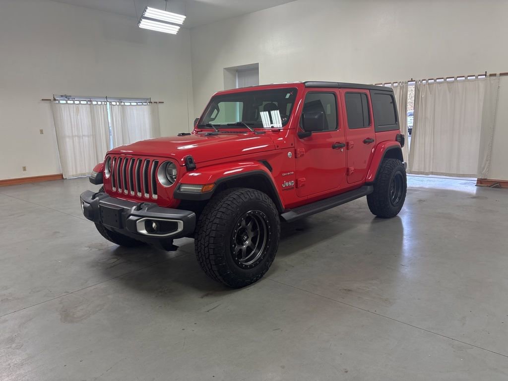 Used 2021 Jeep Wrangler Unlimited Sahara w/ LED Lighting Group image 4