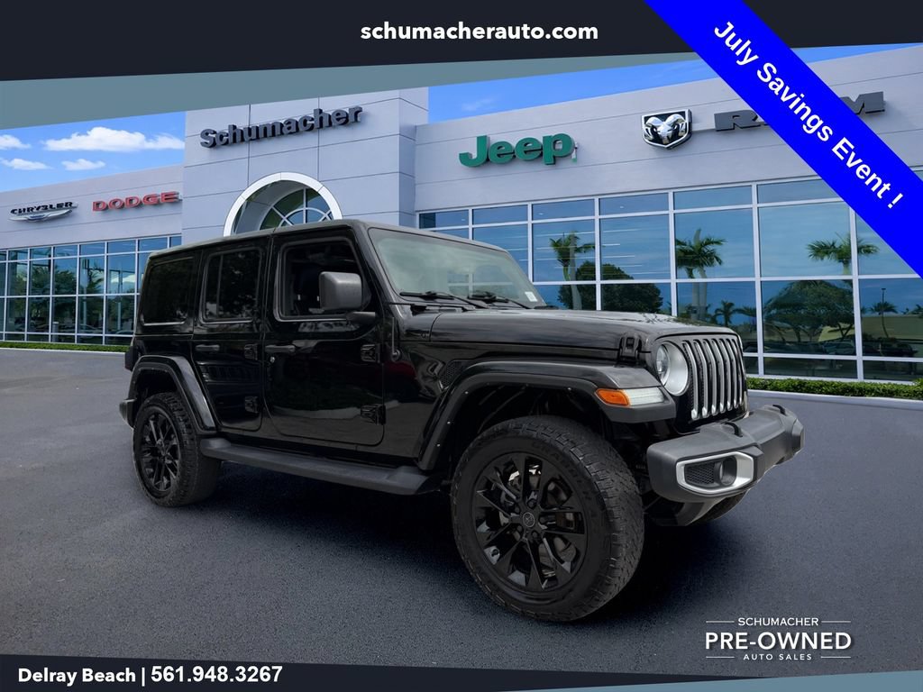 Used 2021 Jeep Wrangler Unlimited Sahara