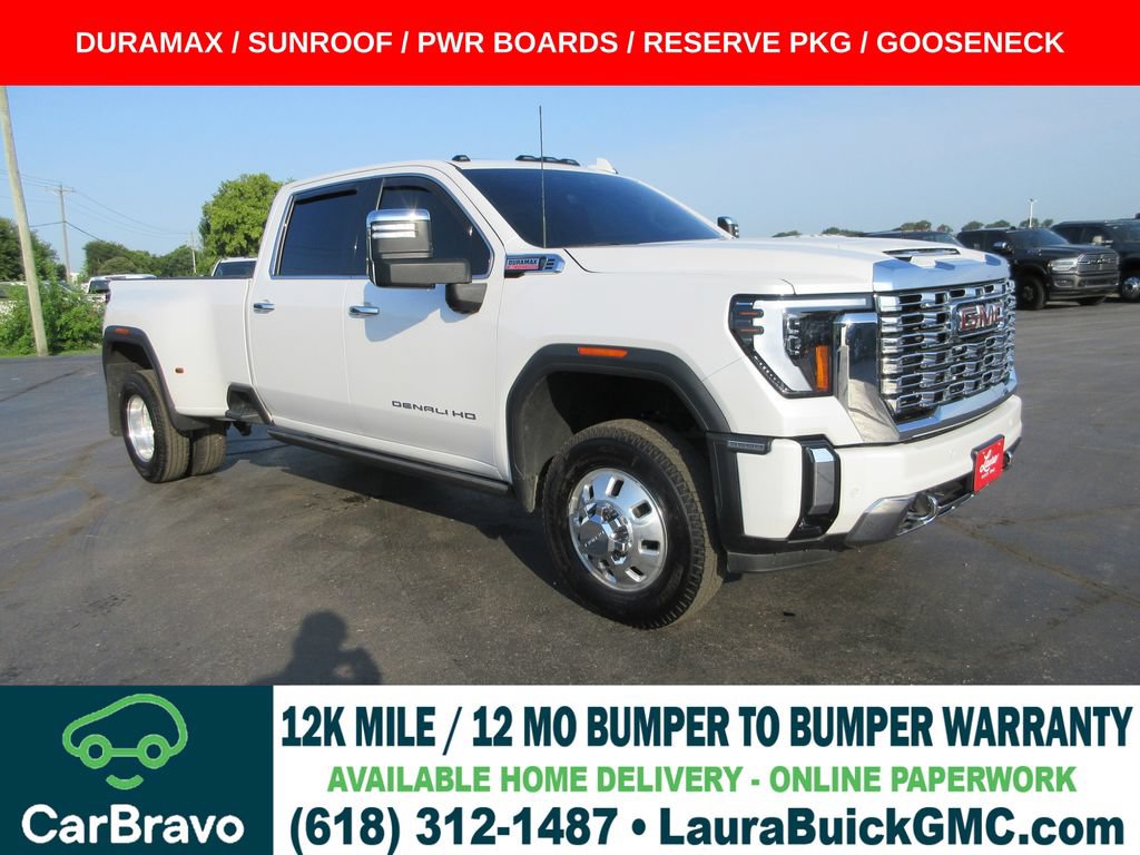 Certified 2024 GMC Sierra 3500 Denali w/ Denali Reserve Package AWD/4WD image 1