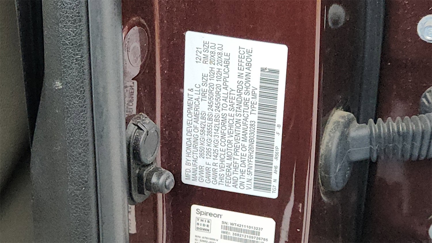 Used 2022 Honda Pilot Special Edition image 29