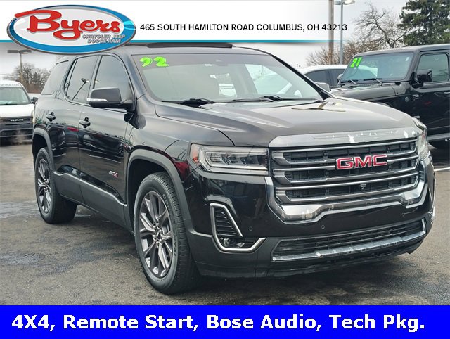 Used 2022 GMC Acadia AT4 w/ Technology Package