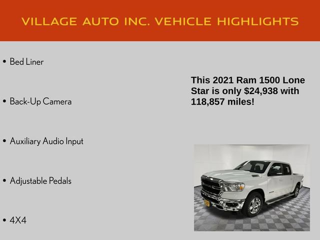 Used 2021 RAM 1500 Lone Star image 21