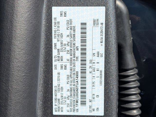 New 2026 Ford Escape Active w/ Tech Pack #1 image 17