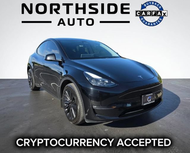 Used 2025 Tesla Model Y Long Range AWD/4WD image 1