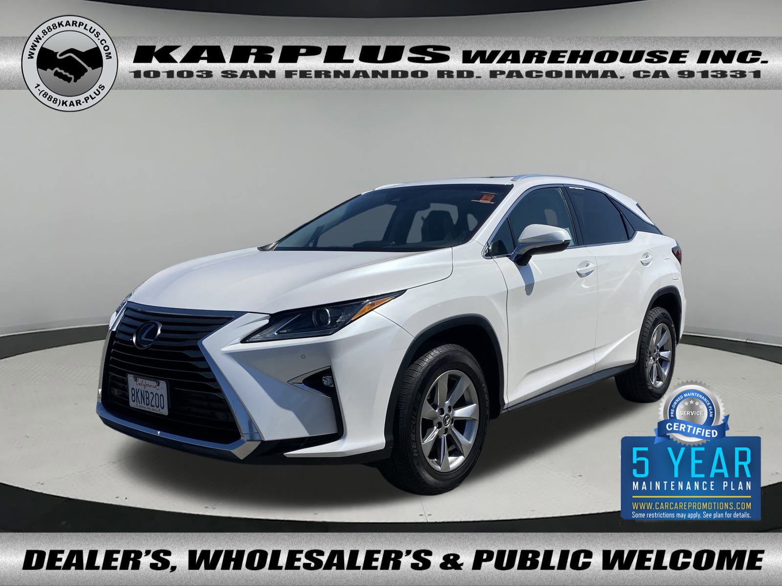 Used 2019 Lexus RX 350 FWD