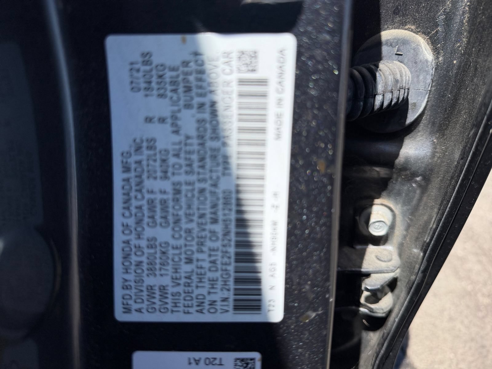 Used 2022 Honda Civic Sport image 37
