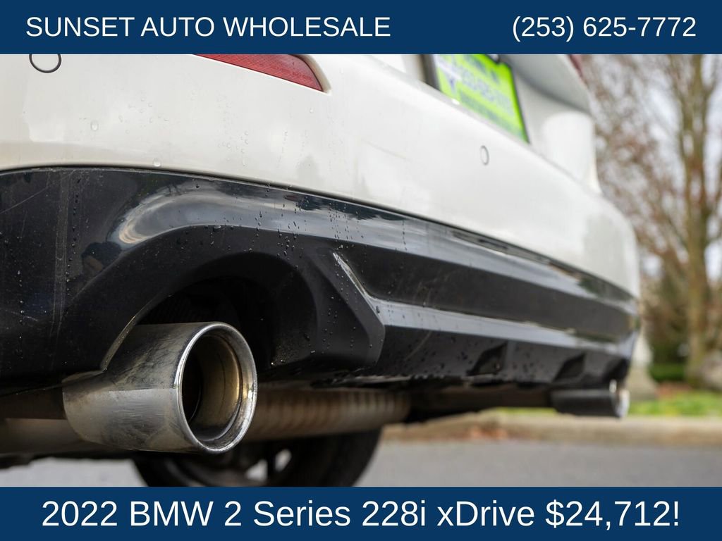 Used 2022 BMW 228i xDrive Gran Coupe w/ Convenience Package AWD/4WD image 27