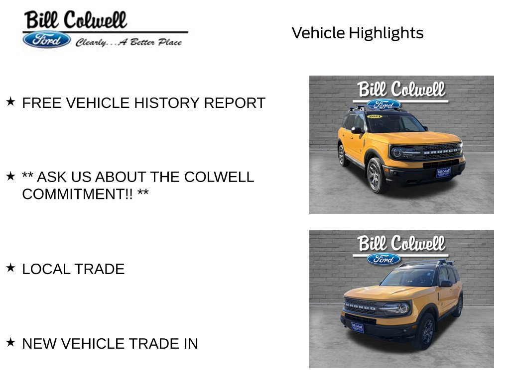 Certified 2021 Ford Bronco Sport Badlands w/ Badlands Package AWD/4WD image 12