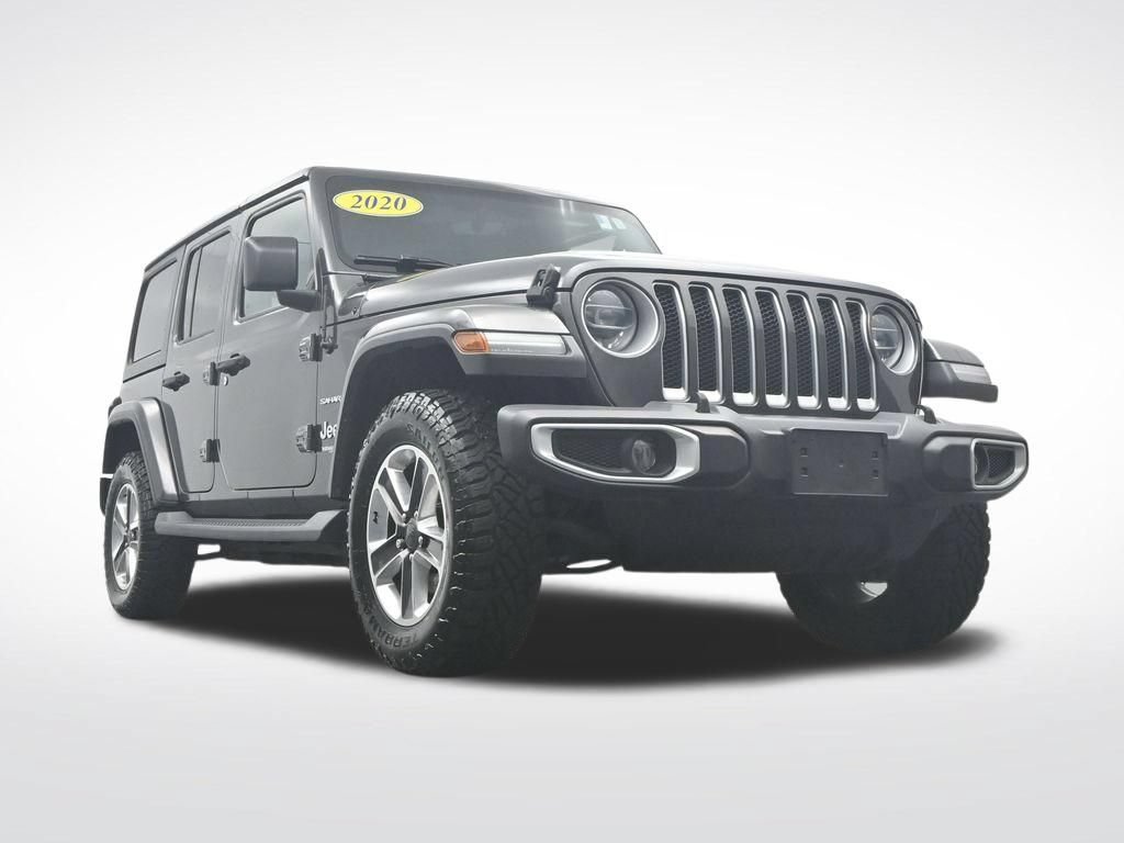 Used 2020 Jeep Wrangler Unlimited Sahara w/ Dual Top Group AWD/4WD image 39