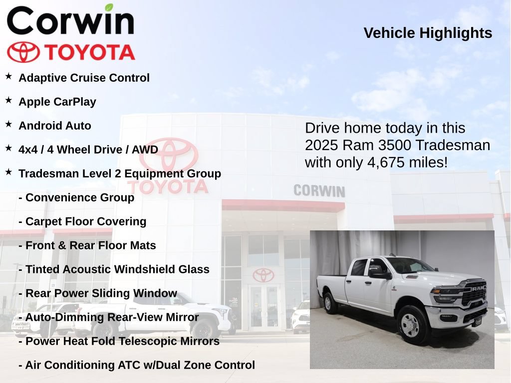 Used 2025 RAM 3500 Tradesman AWD/4WD image 7
