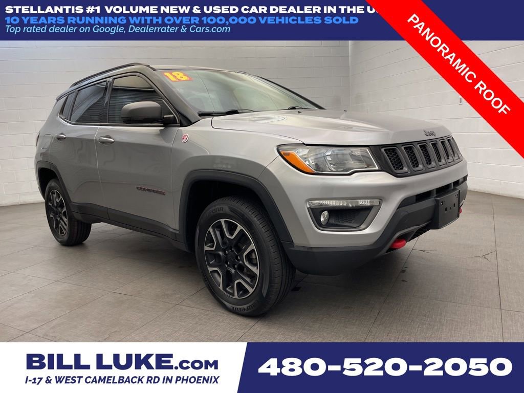 Used 2018 Jeep Compass Trailhawk image 1