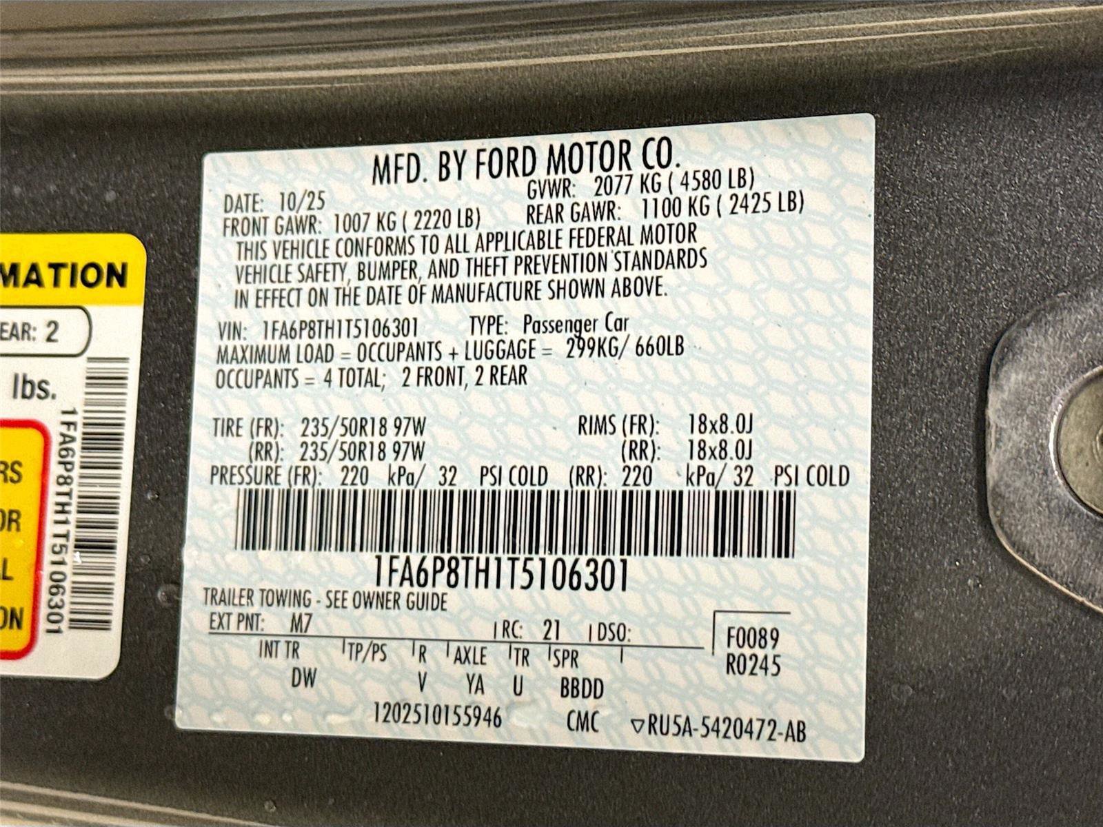 New 2026 Ford Mustang Coupe image 26