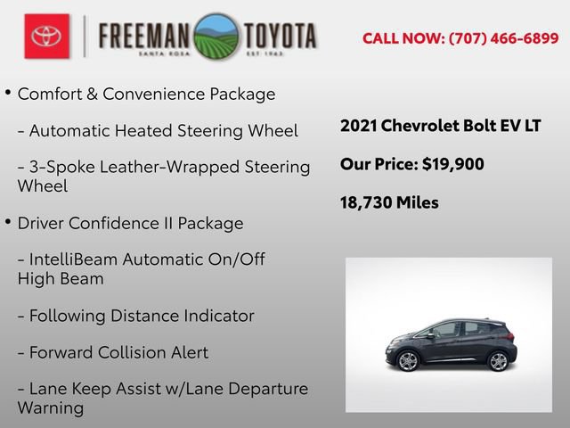 Used 2021 Chevrolet Bolt LT FWD image 9