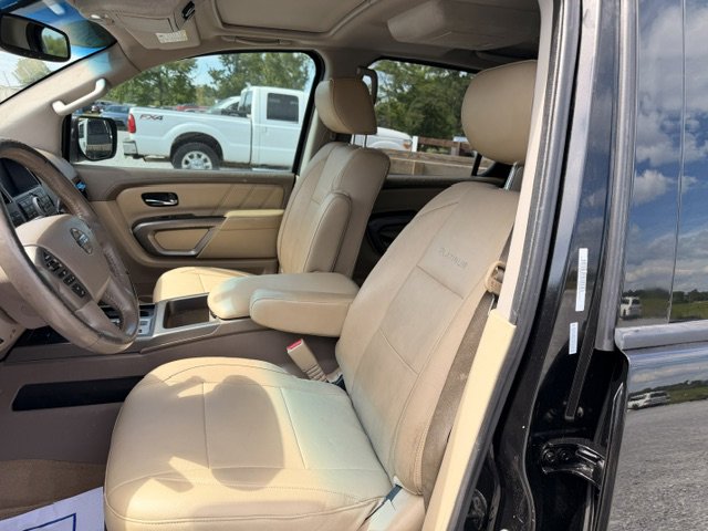 Used 2015 Nissan Armada Platinum w/ 2nd Row Captain Seat Package RWD image 10