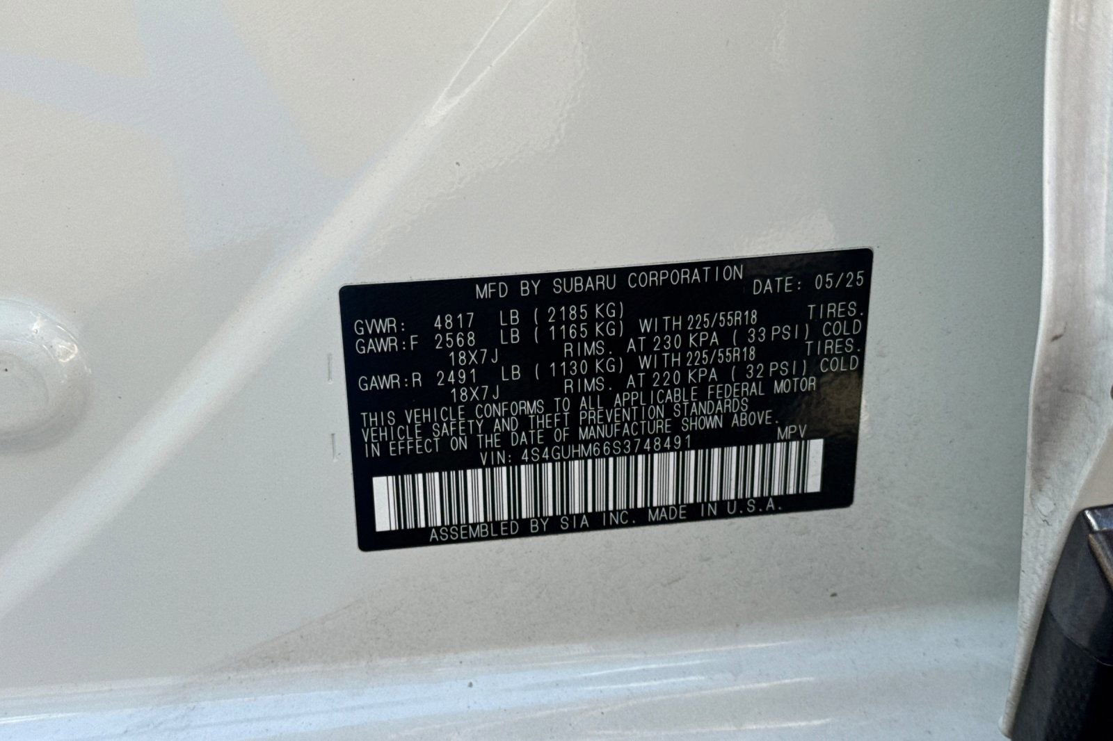 Certified 2025 Subaru Crosstrek 2.5i Limited w/ Crosstrek Mirror Package image 30