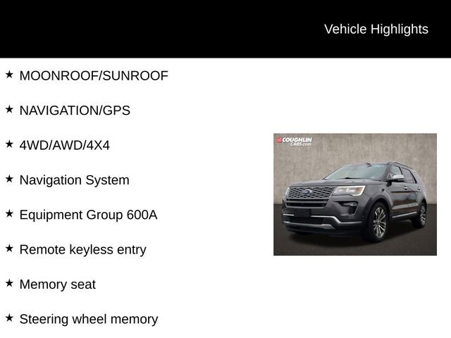 Used 2018 Ford Explorer Platinum video 2