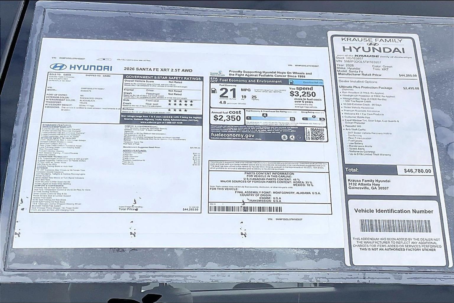 New 2026 Hyundai Santa Fe XRT image 14