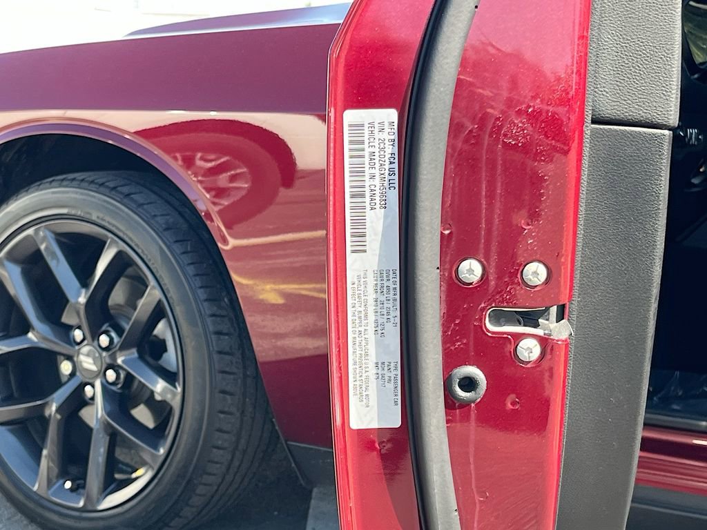 Used 2021 Dodge Challenger SXT w/ Blacktop Package RWD image 30