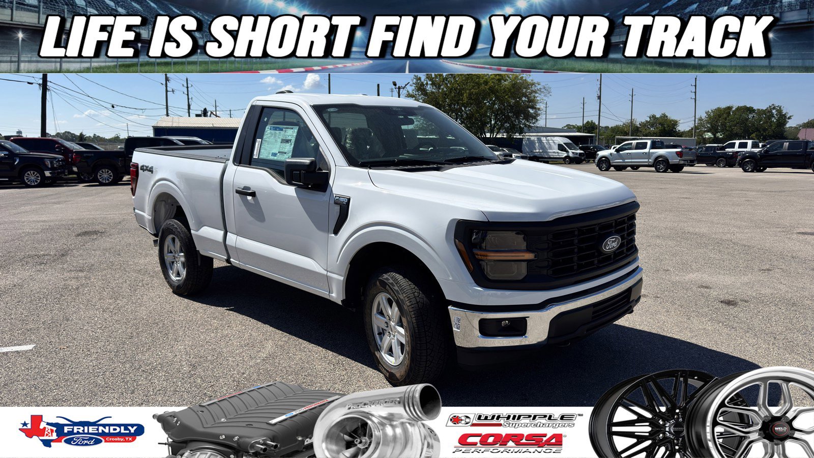 New 2025 Ford F150 XL w/ Equipment Group 103A High