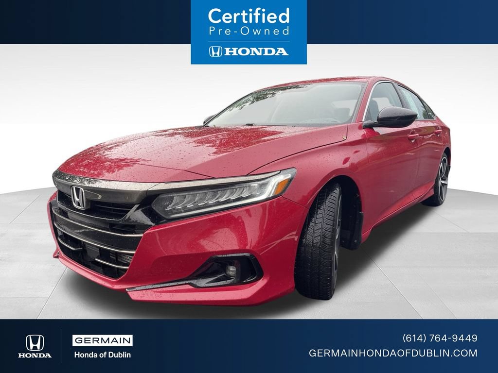 Certified 2021 Honda Accord Sport Special Edition