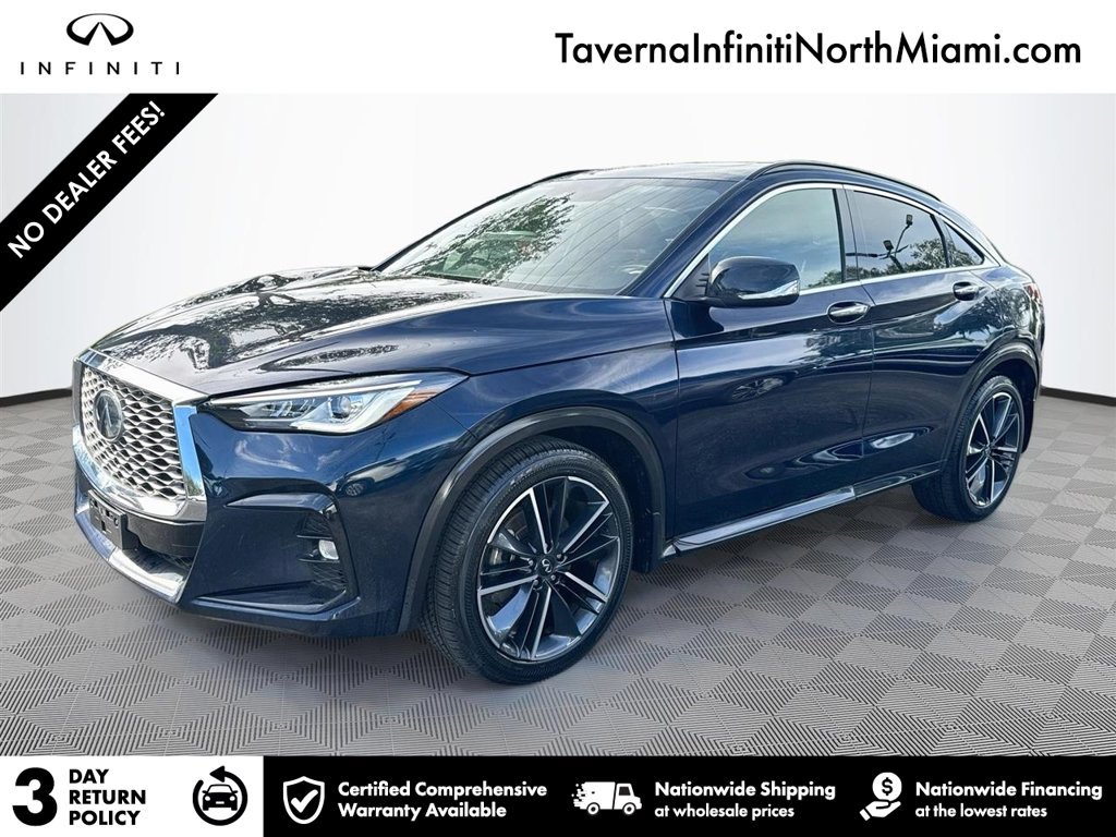 Certified 2023 INFINITI QX55 Luxe w/ Cargo Package