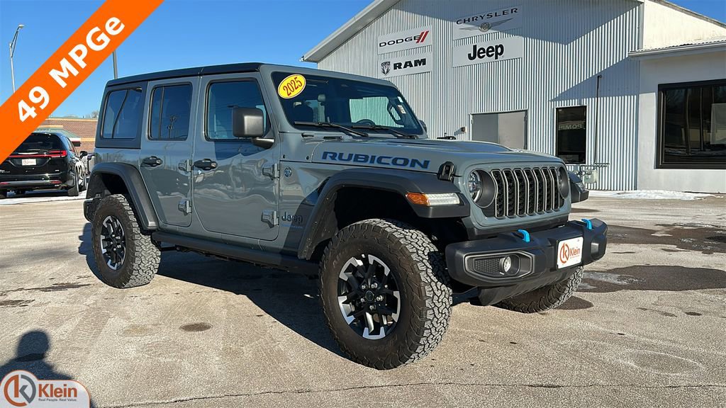 Used 2025 Jeep Wrangler Unlimited Rubicon 4xe image 1